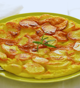 Pratik Patatesli Yumurtalı Tava